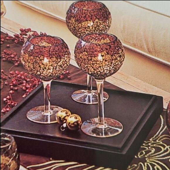 🩵PartyLite City Lights Reversible Multi-Tealight Centerpiece - Picture 7 of 12